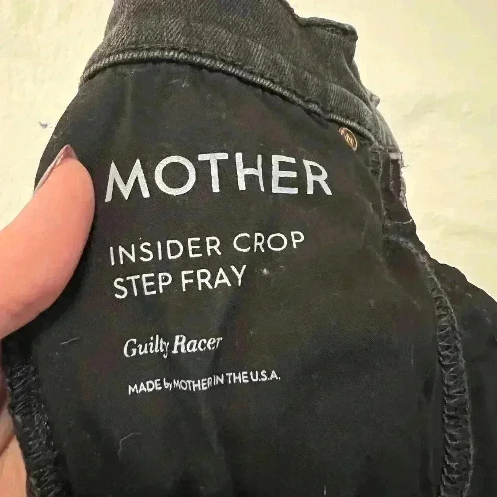 MOTHER insider step crop fray jeans Guilty Racer - Picture 8 of 9